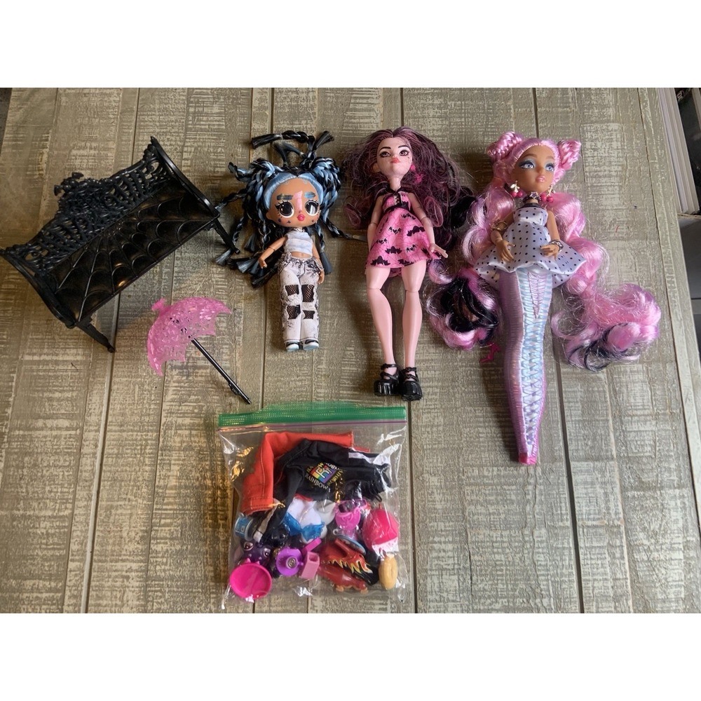 Monster High Draculaura Doll - Mattel Mermaze Mermaidz LOL Tween Accessories